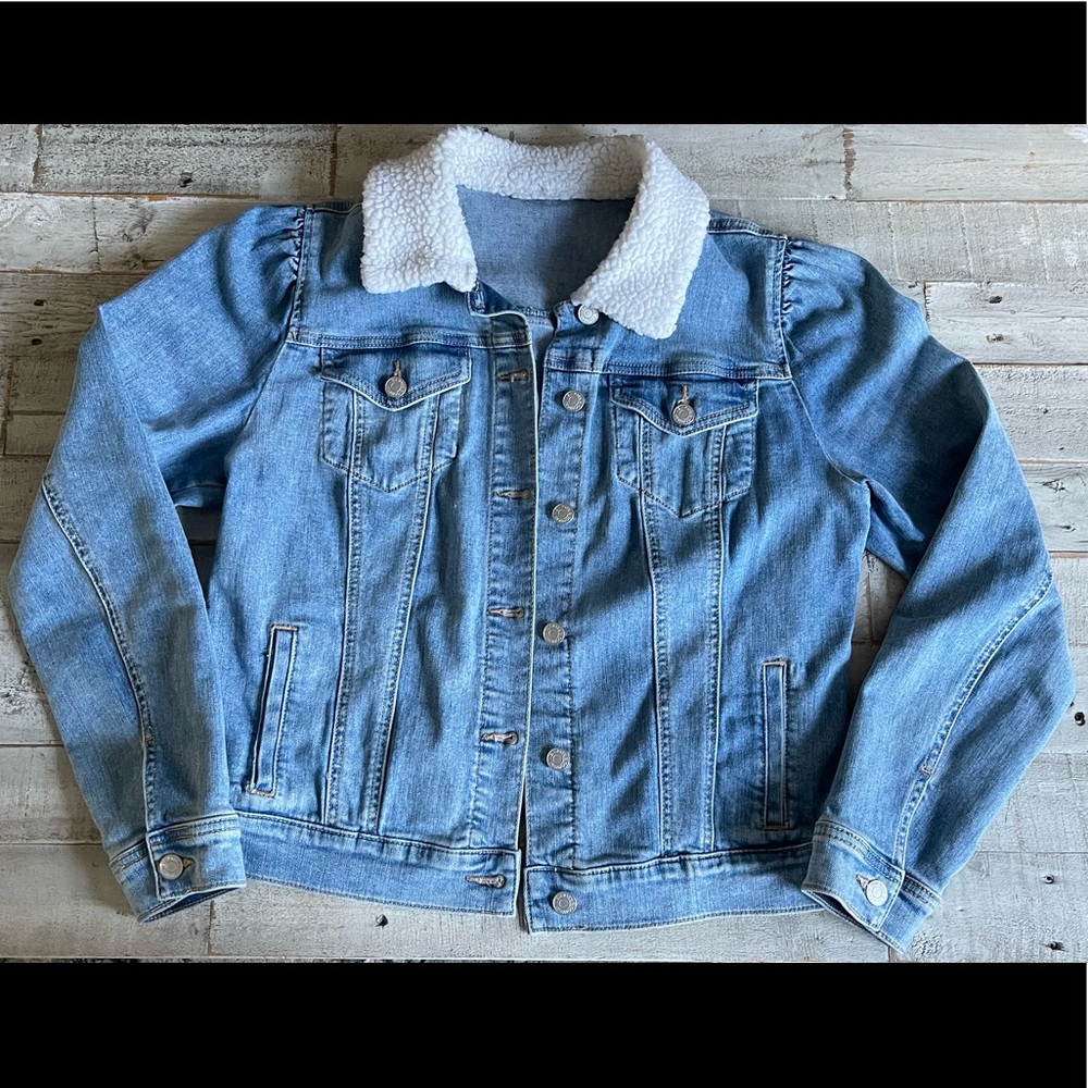 Denim & Sherpa Jacket